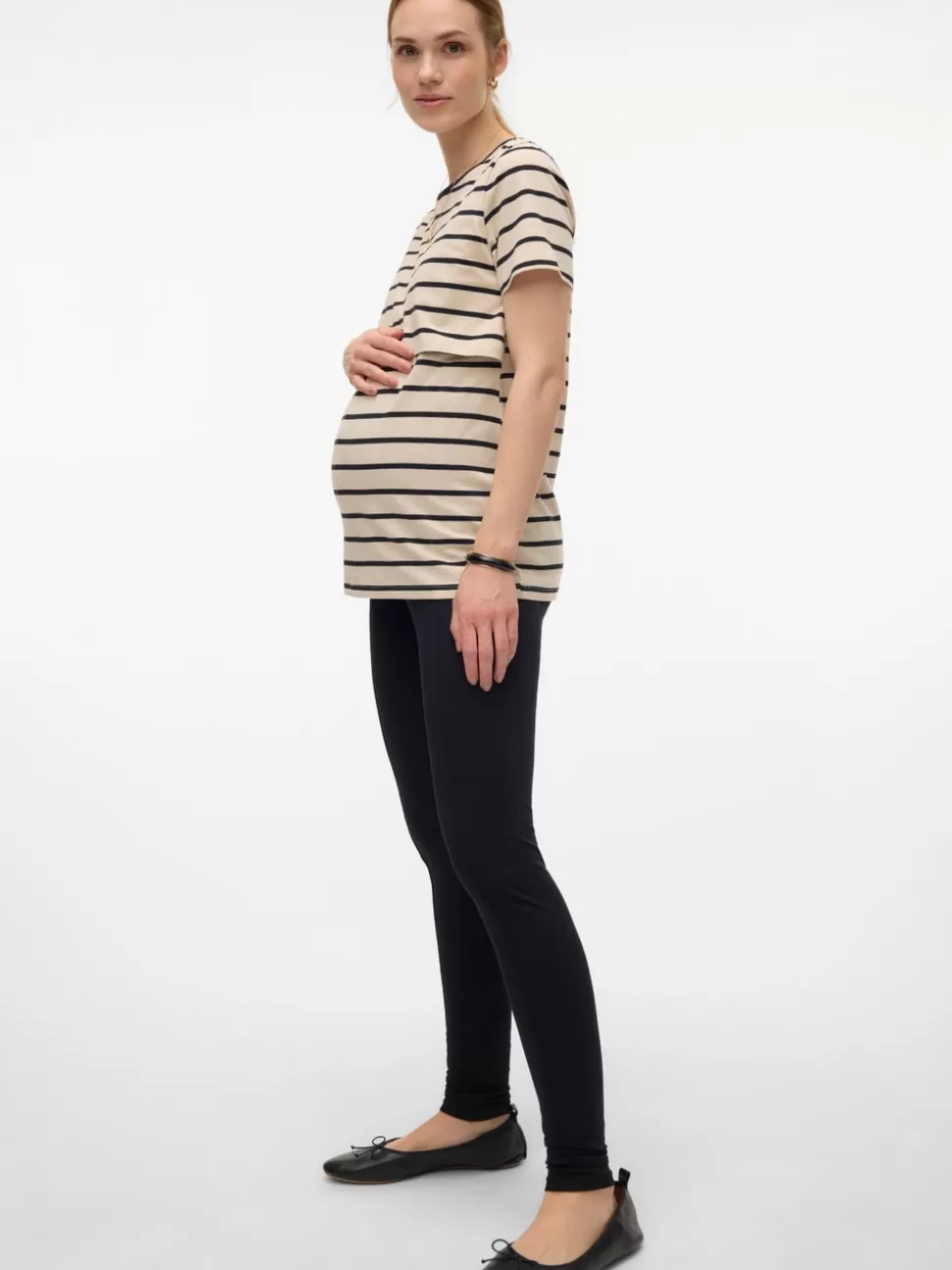Byxor | Leggings^VERO MODA Mamma-leggings Black