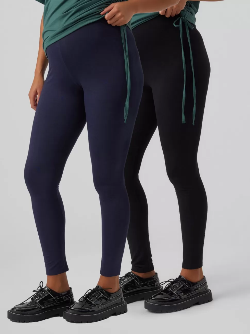 Byxor | Leggings^VERO MODA Mamma-leggings Navy Blazer