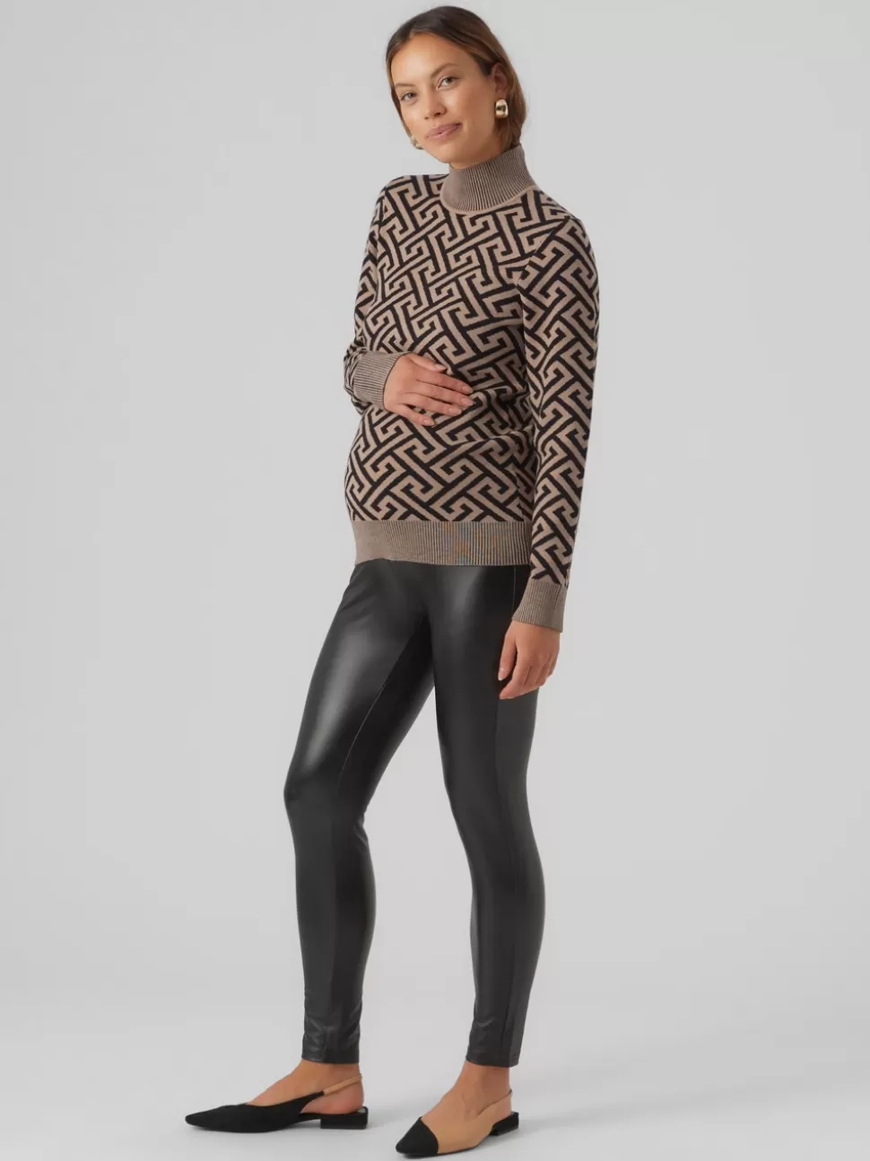Byxor | Leggings^VERO MODA Mamma-leggings Black