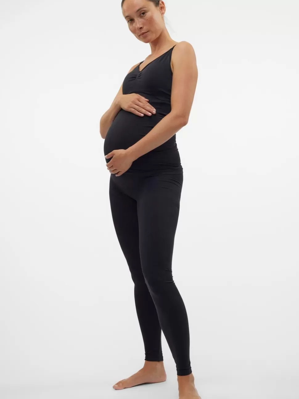 Byxor | Leggings^VERO MODA Mamma-leggings Black