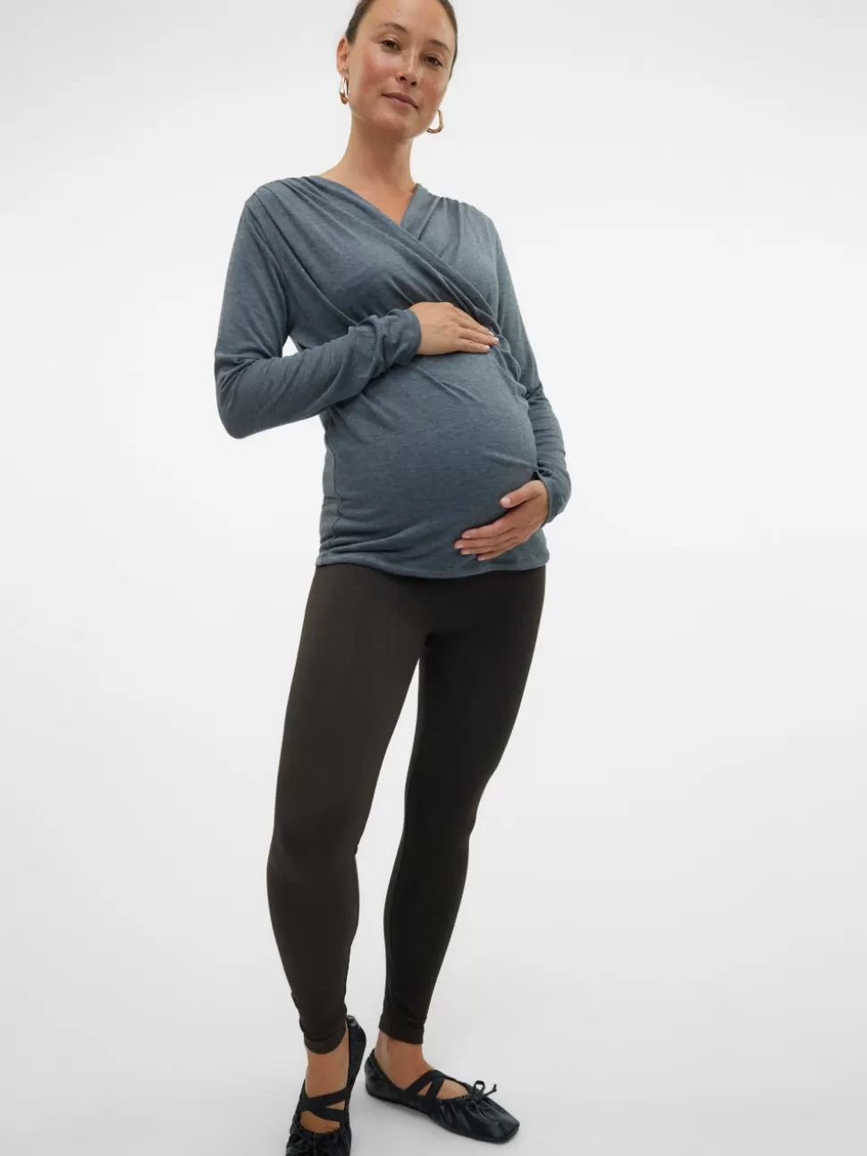 Byxor | Leggings^VERO MODA Mamma-leggings Java