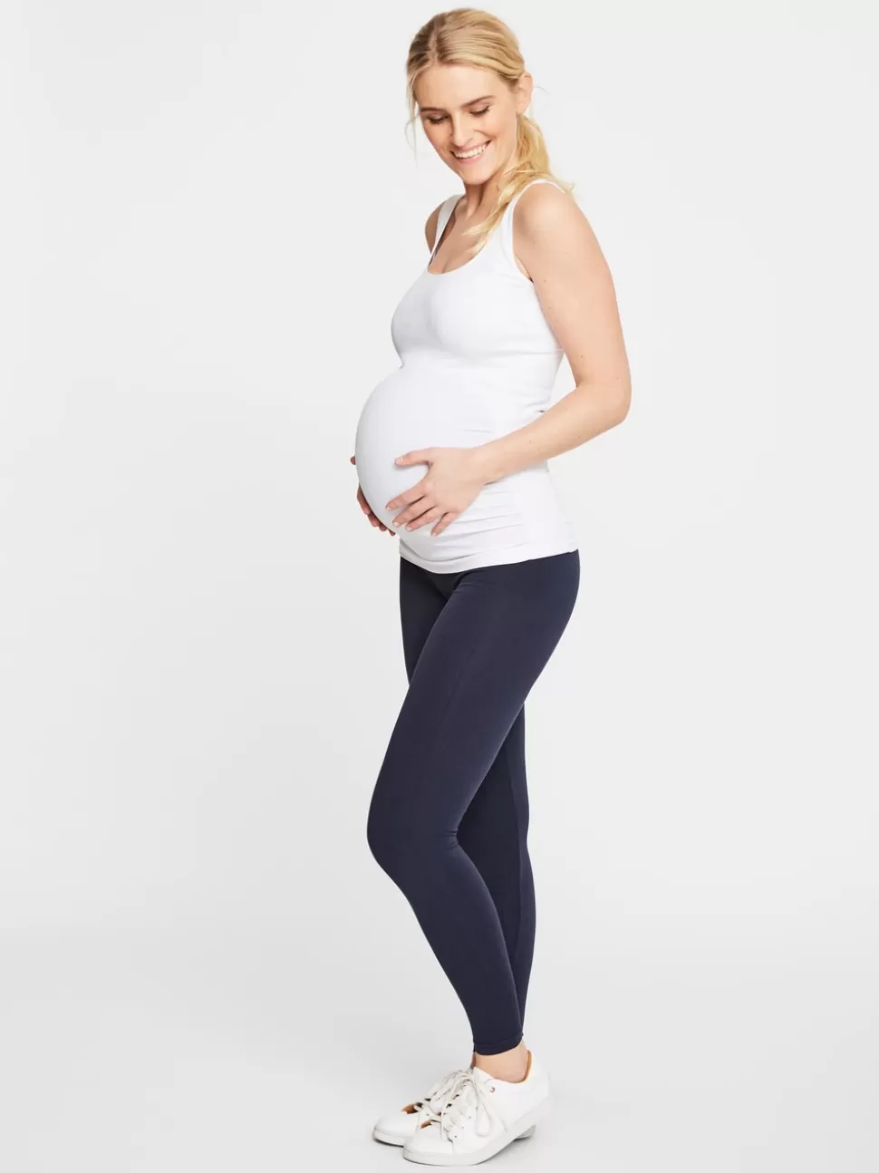Byxor | Leggings^VERO MODA Mamma-leggings Navy Blazer