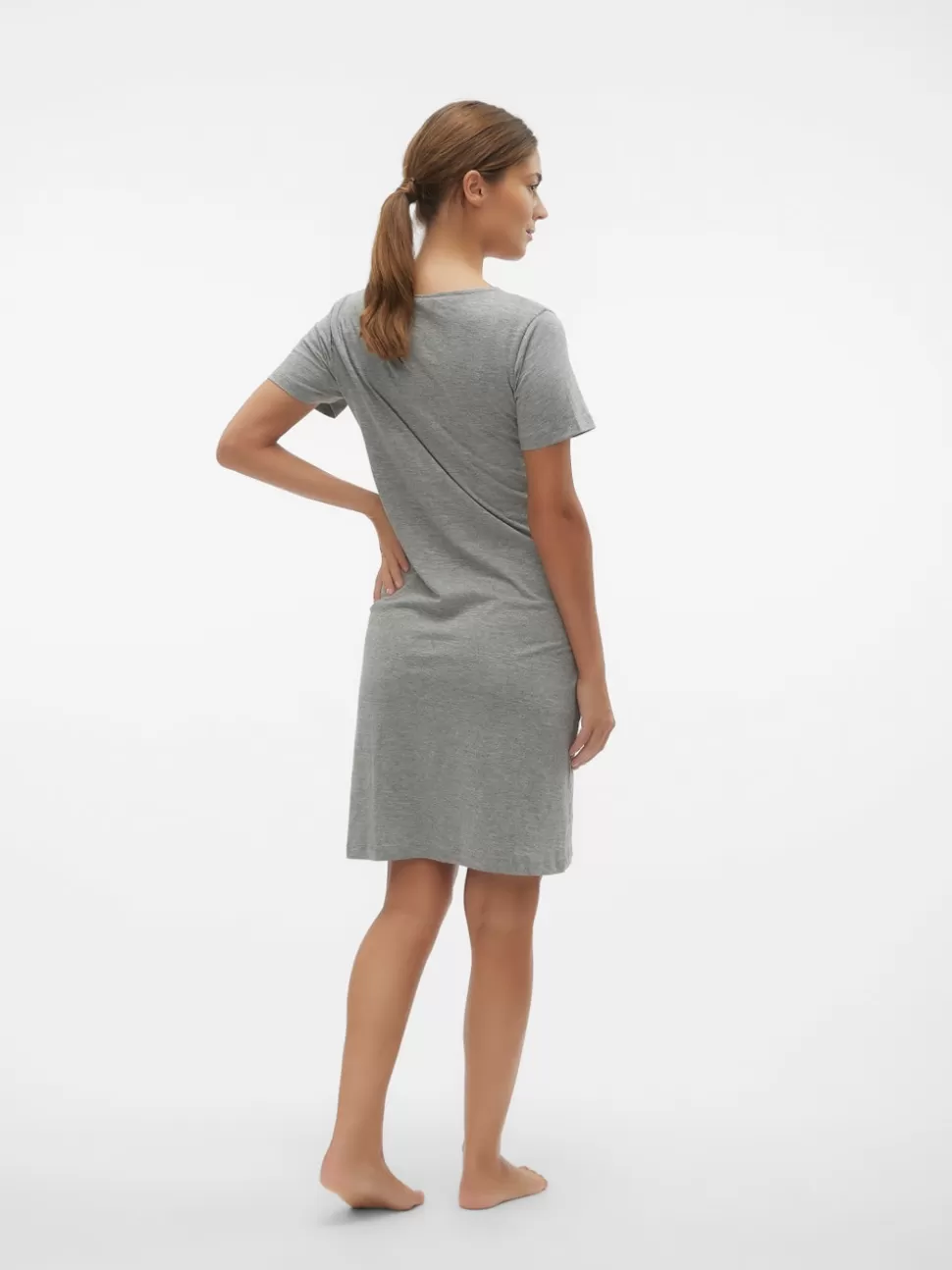 Amningskläder | Sovkläder^VERO MODA Mamma-nattlinne Light Grey Melange