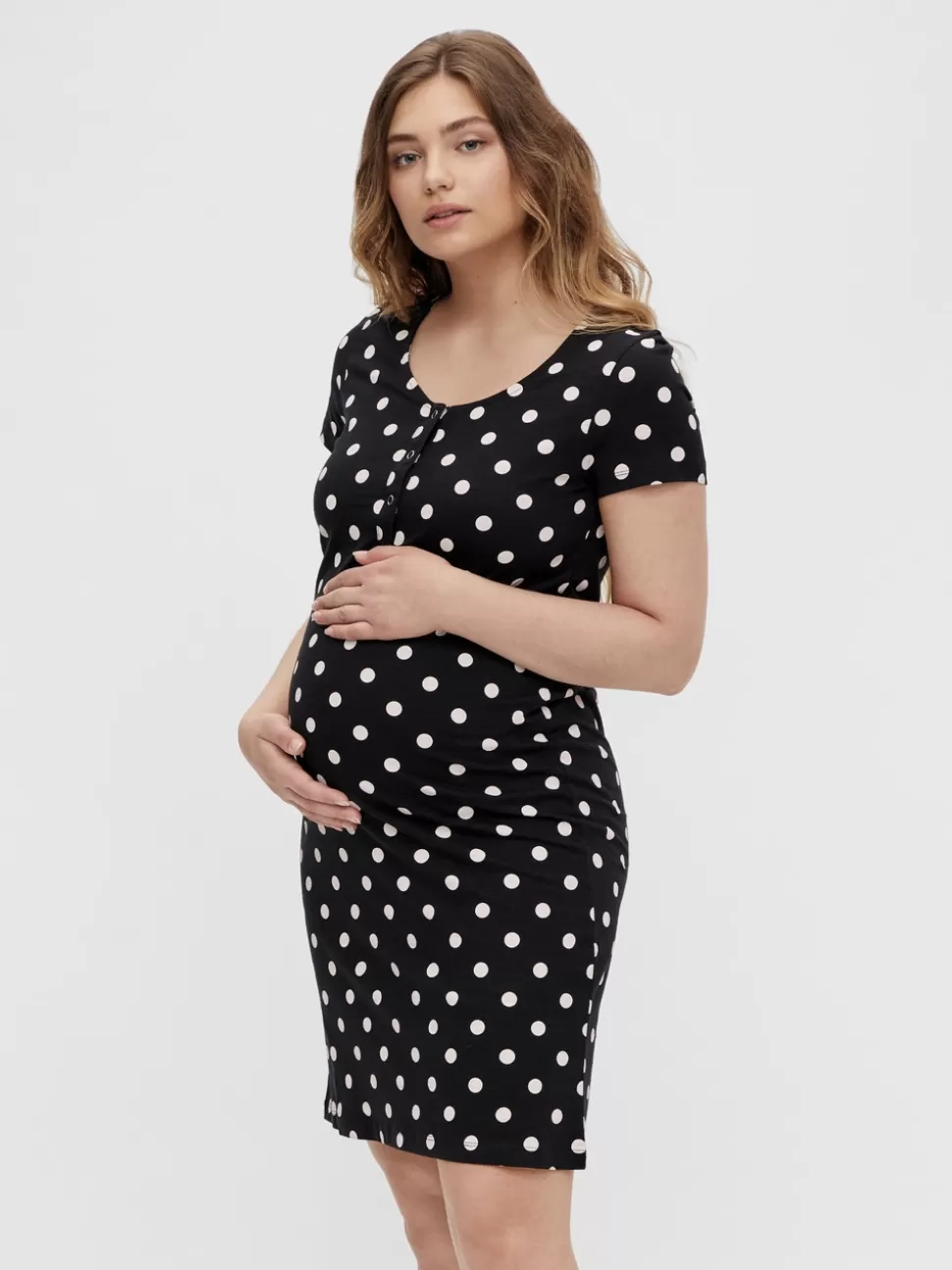 Amningskläder | Sovkläder^VERO MODA Mamma-nattset Black