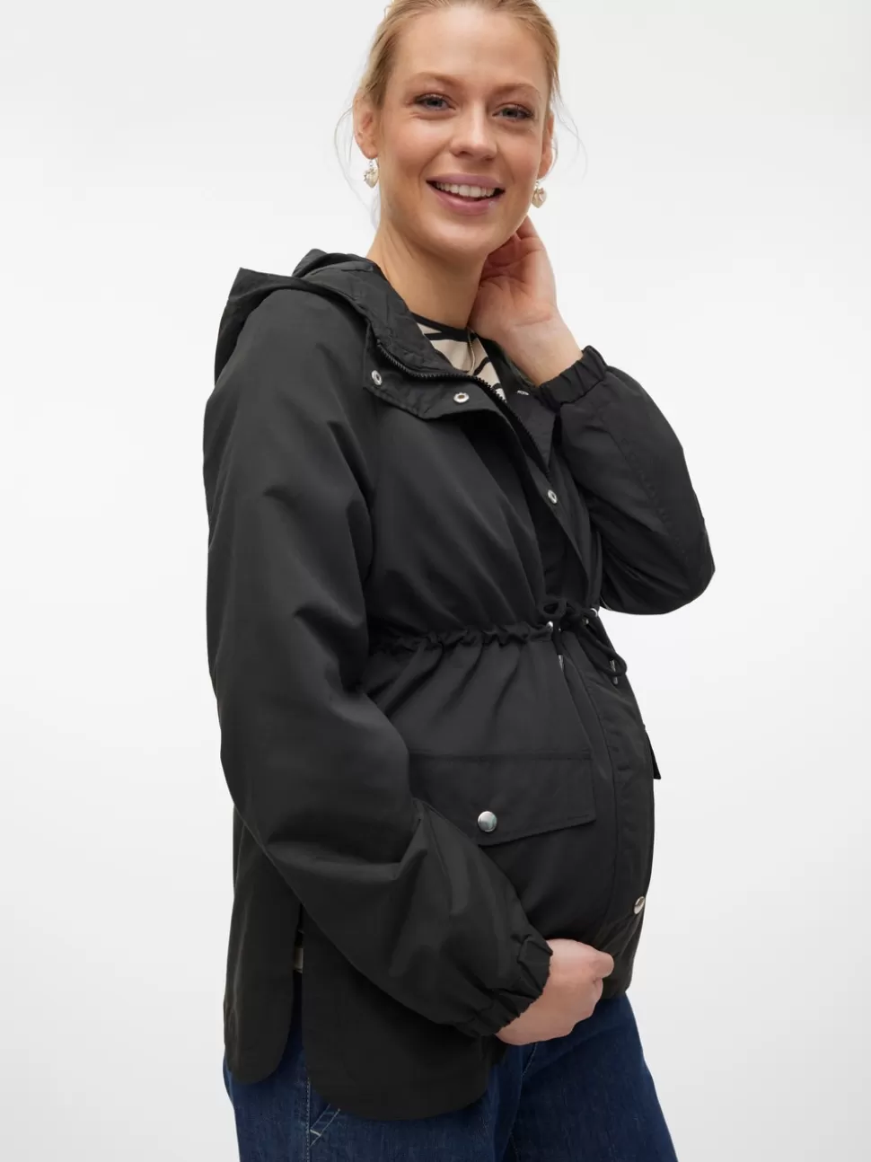 Jackor^VERO MODA Mamma-parkas Black