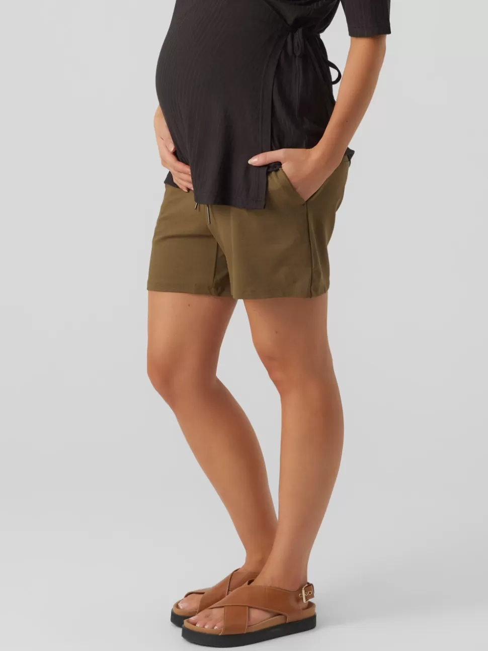 Shorts^VERO MODA Mamma-shorts Dark Olive