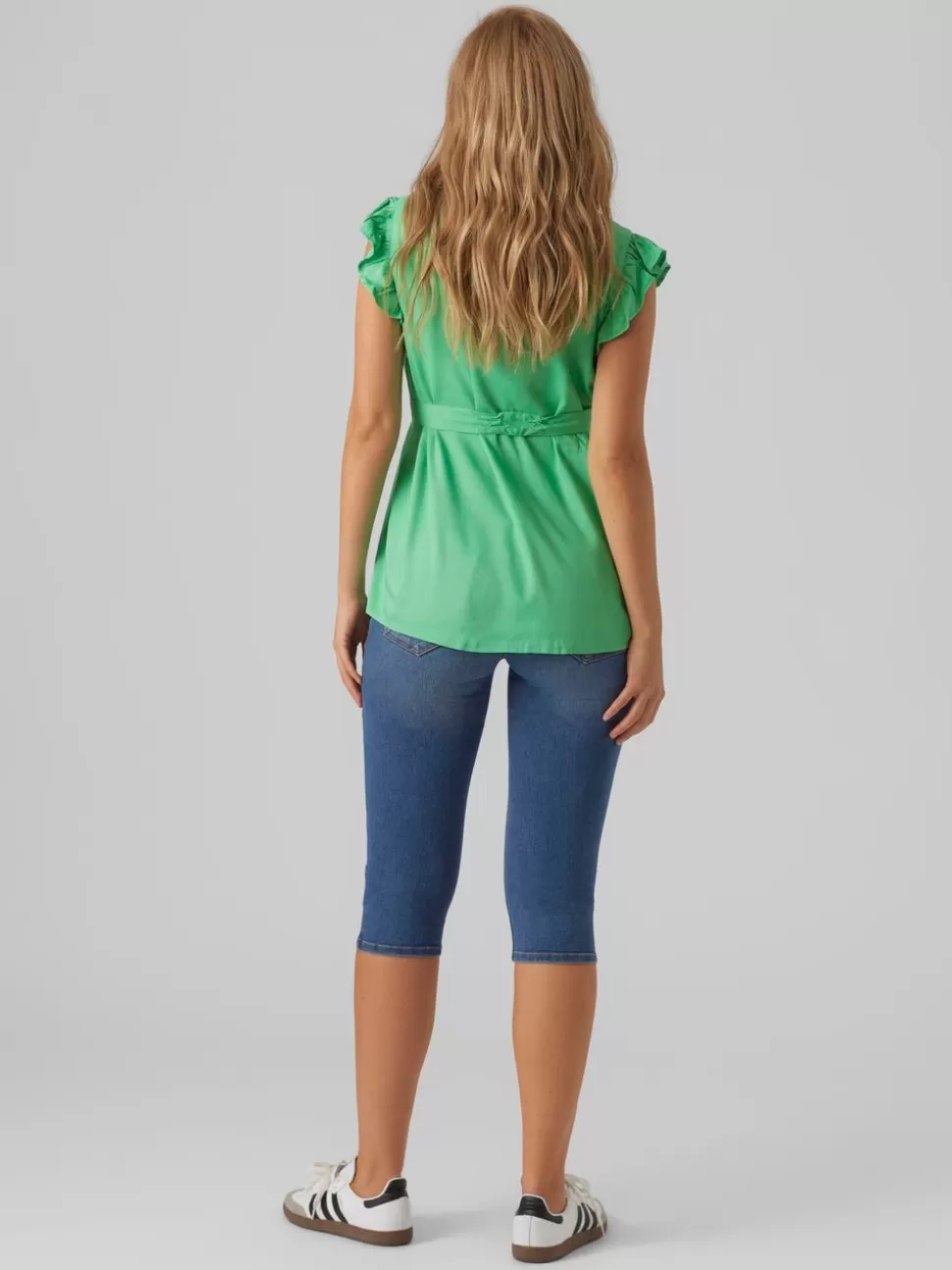 Shorts^VERO MODA Mamma-shorts Medium Blue Denim