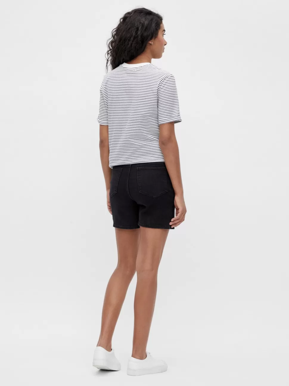 Shorts^VERO MODA Mamma-shorts Black Denim