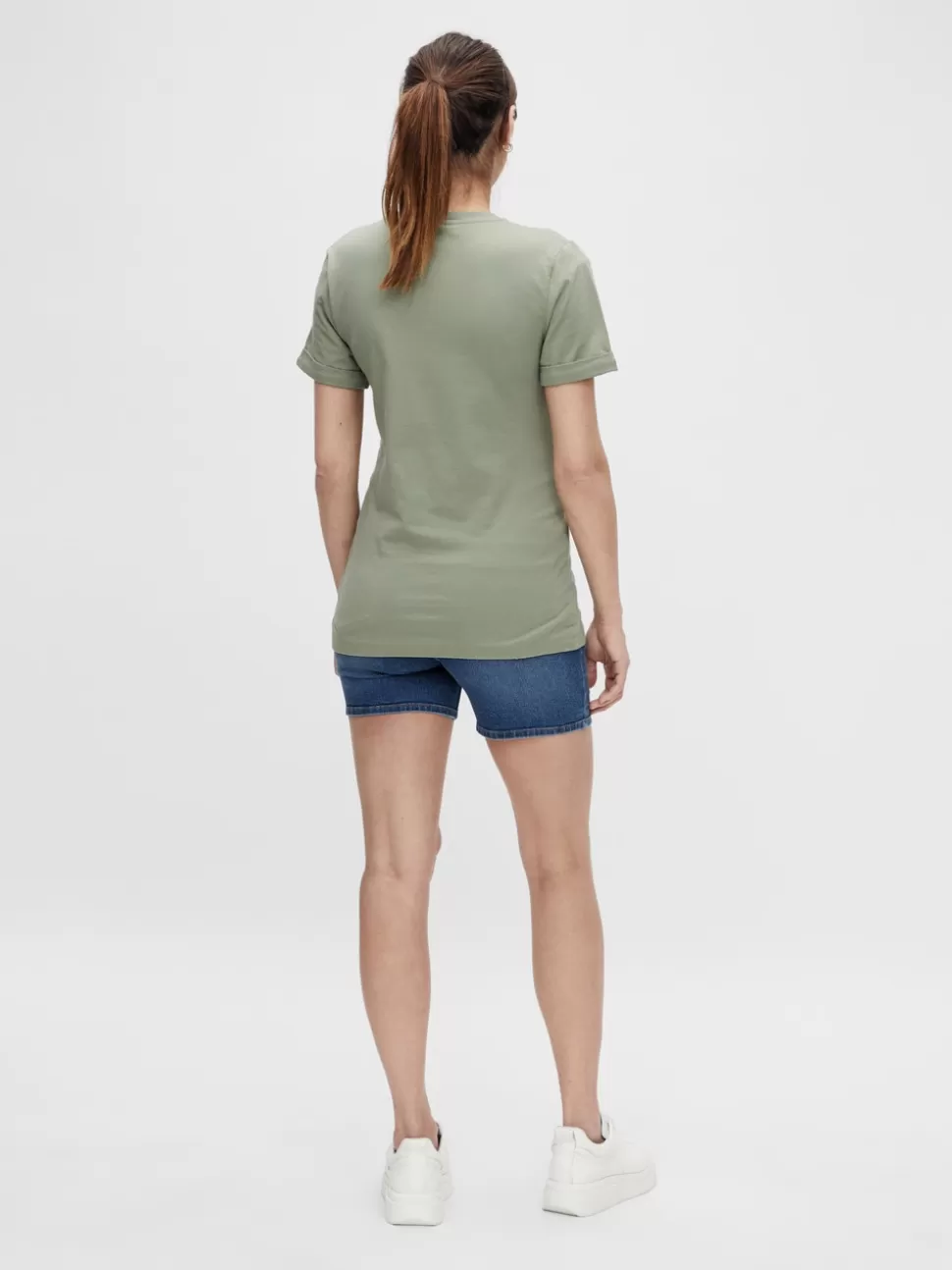 Shorts^VERO MODA Mamma-shorts Medium Blue Denim