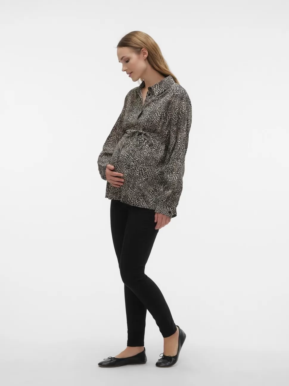 Amningskläder^VERO MODA Mamma-skjorta Black