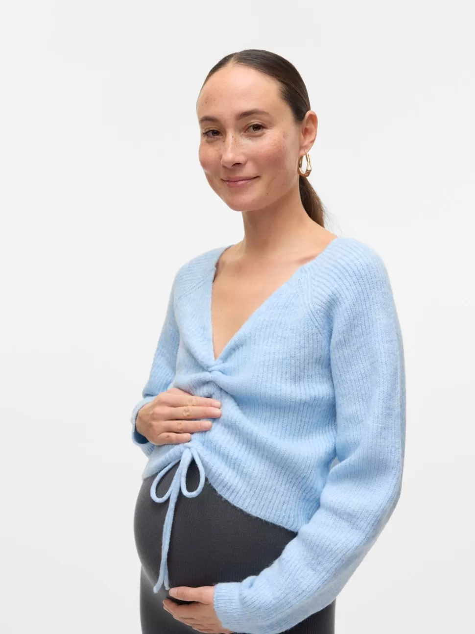 Stickat | Stickat^VERO MODA Mamma-stickad Skyway