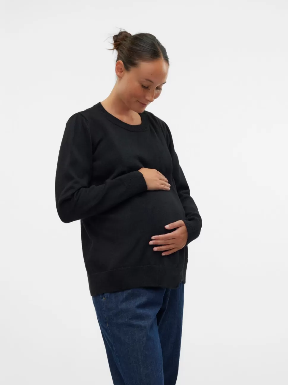 Amningskläder | Stickat^VERO MODA Mamma-stickad Black