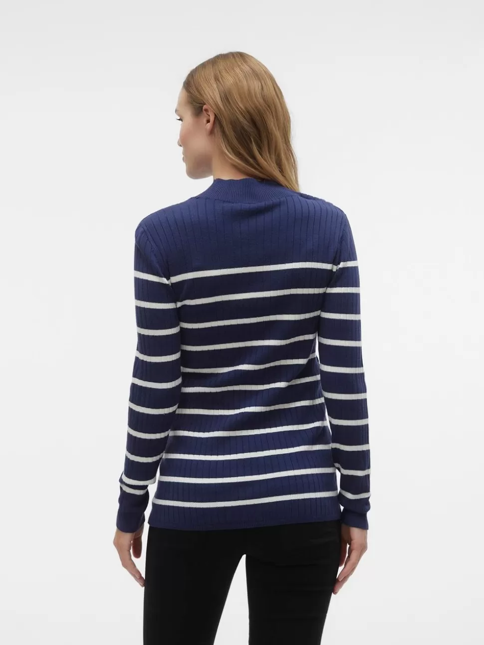 Stickat | Stickat^VERO MODA Mamma-stickad Naval Academy