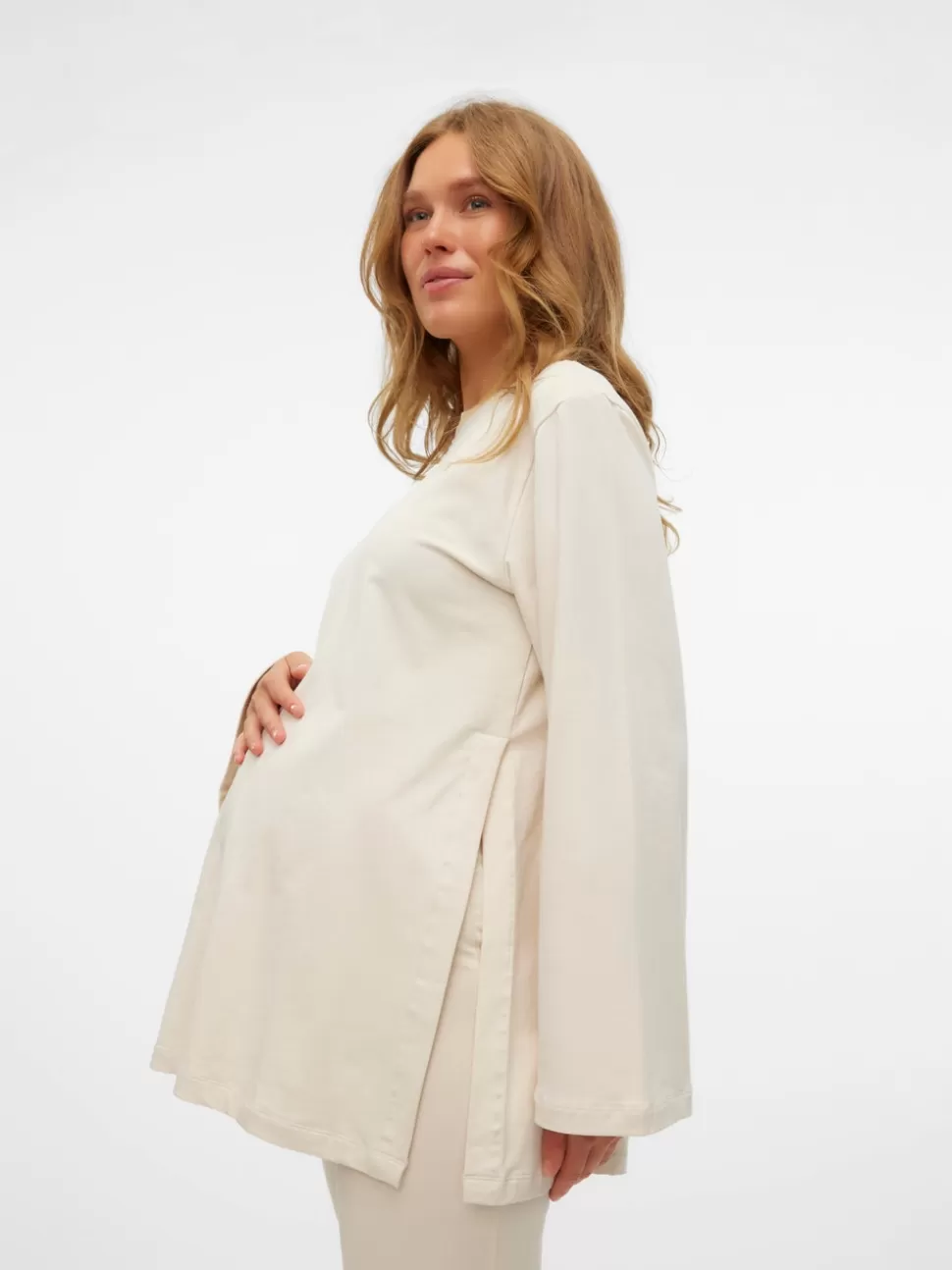 Amningskläder^VERO MODA Mamma-Sweatshirt Birch