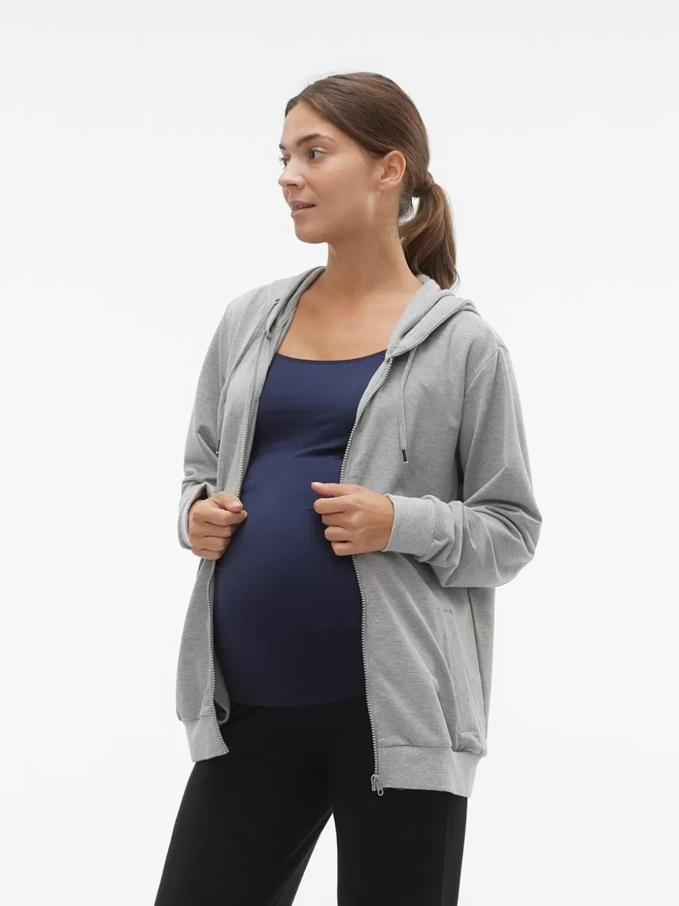 Sweatshirts | Träningskläder^VERO MODA Mamma-sweatshirt Light Grey Melange