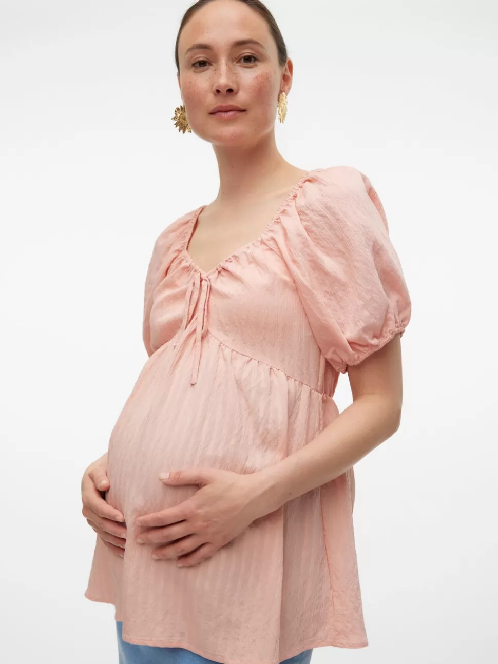 Tops^VERO MODA Mamma-top Peach Melba