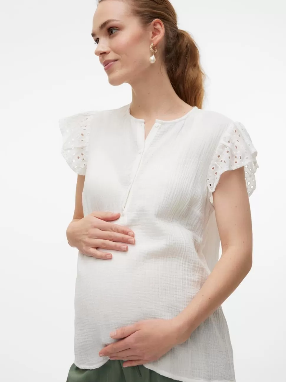 Amningskläder | Tops^VERO MODA Mamma-top Snow White