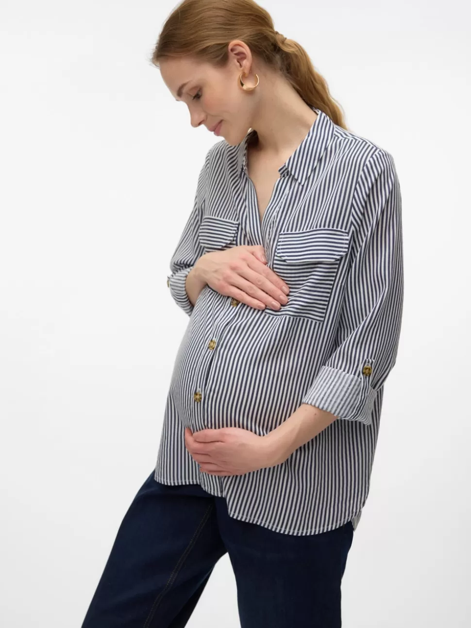 Tops^VERO MODA Mamma-topp Snow White