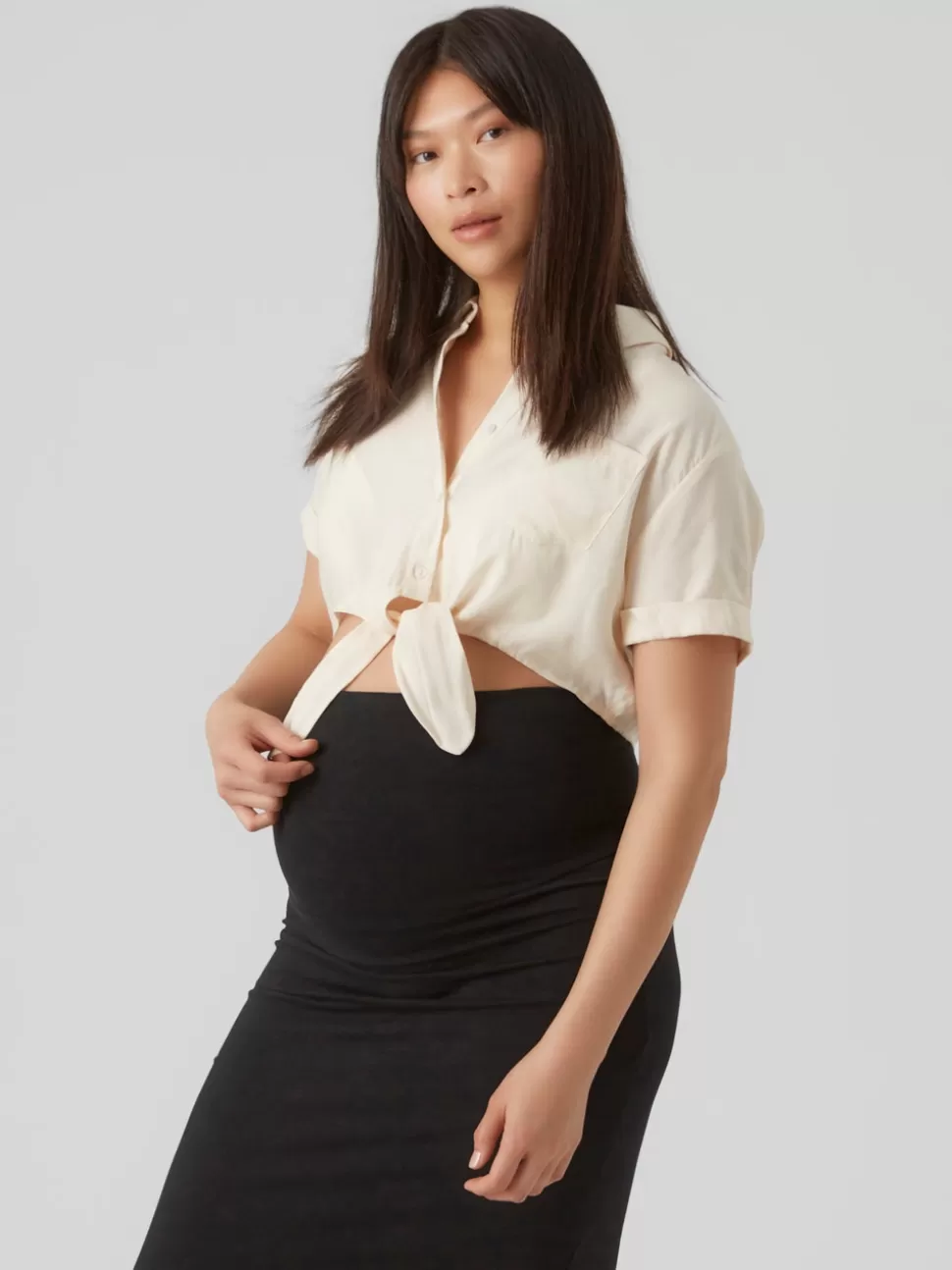 Tops^VERO MODA Mamma-topp Whitecap Gray