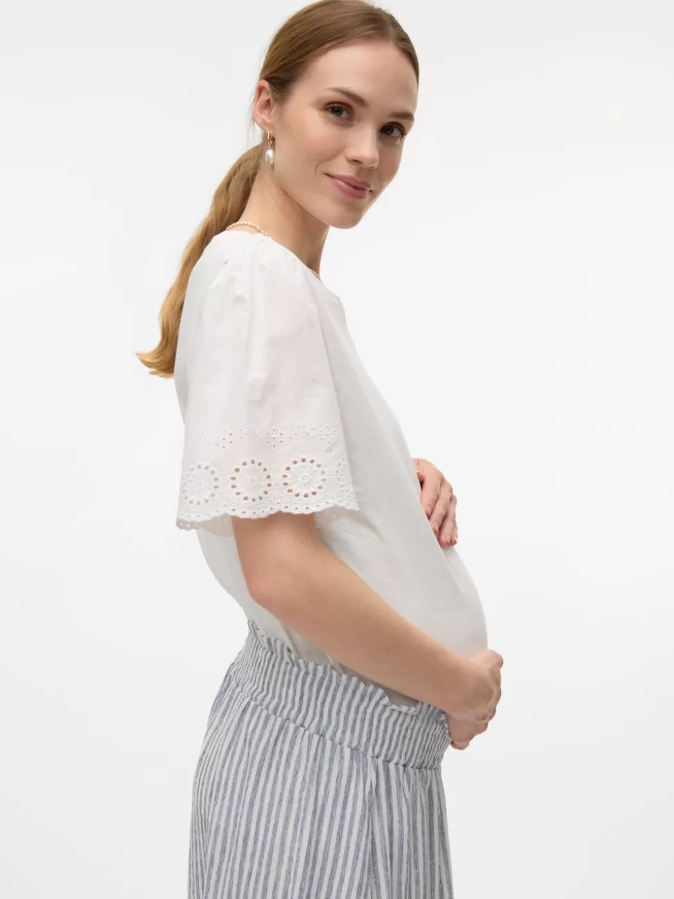 Tops^VERO MODA Mamma-topp Snow White