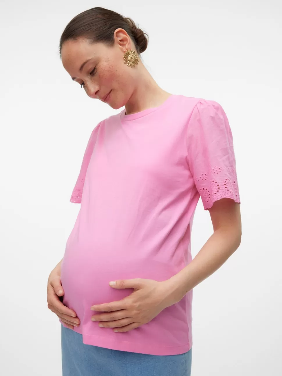 Tops^VERO MODA Mamma-topp Pink Cosmos