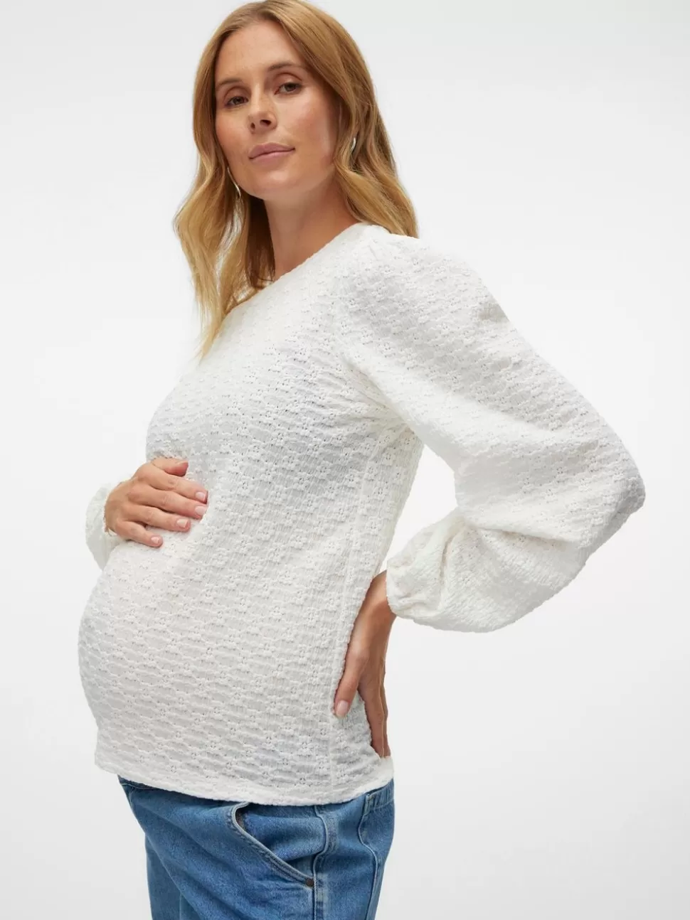 Tops^VERO MODA Mamma-topp Snow White