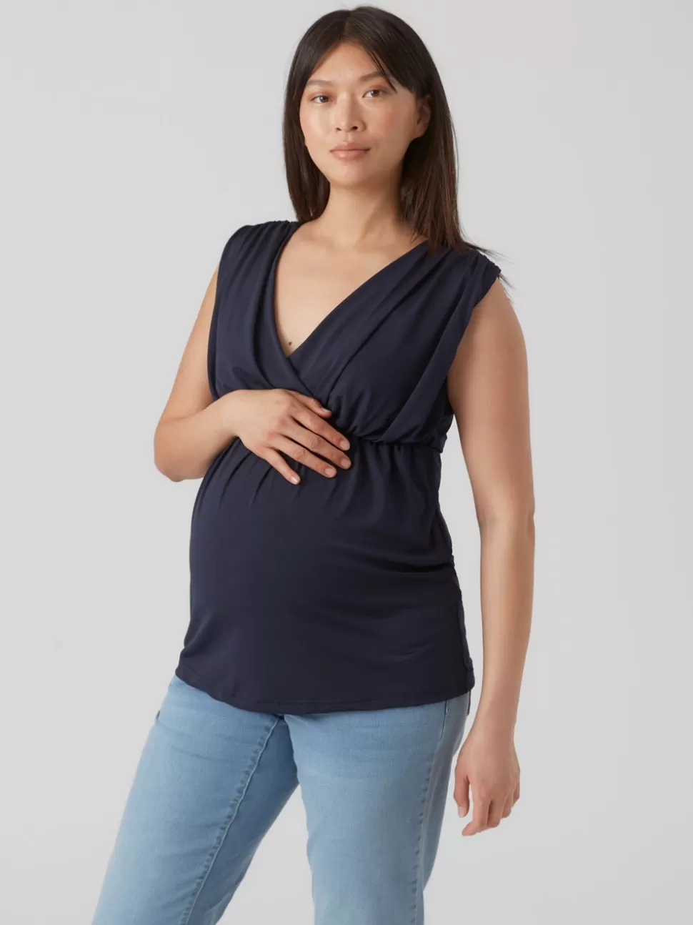 Amningskläder | Tops^VERO MODA Mamma-topp Navy Blazer