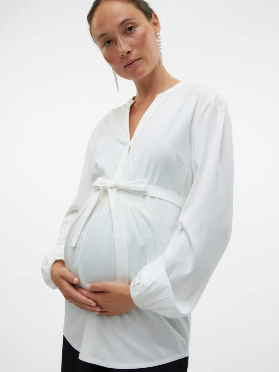 Amningskläder | Tops^VERO MODA Mamma-topp Snow White