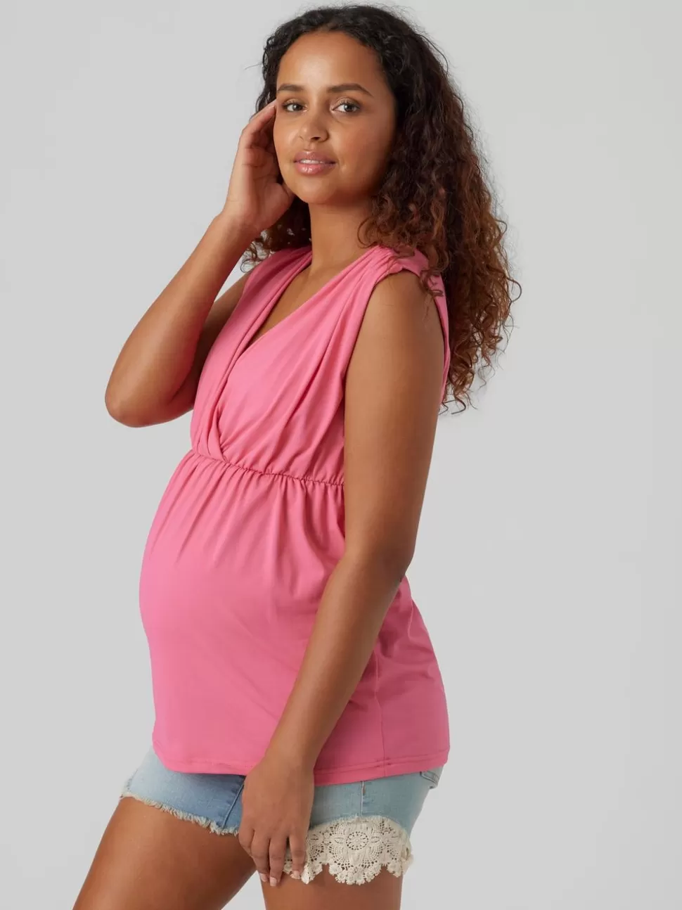 Amningskläder | Tops^VERO MODA Mamma-topp Sangria Sunset