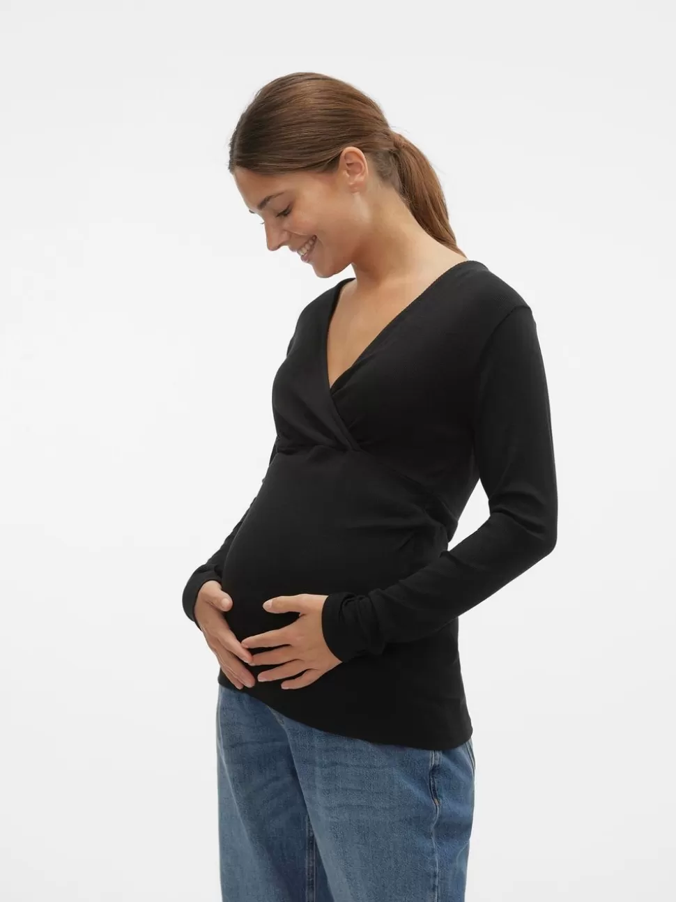 Amningskläder | Tops^VERO MODA Mamma-t-shirt Black