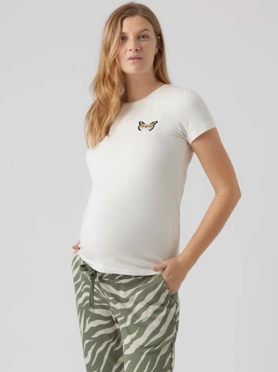 Tops^VERO MODA Mamma-t-shirt Snow White