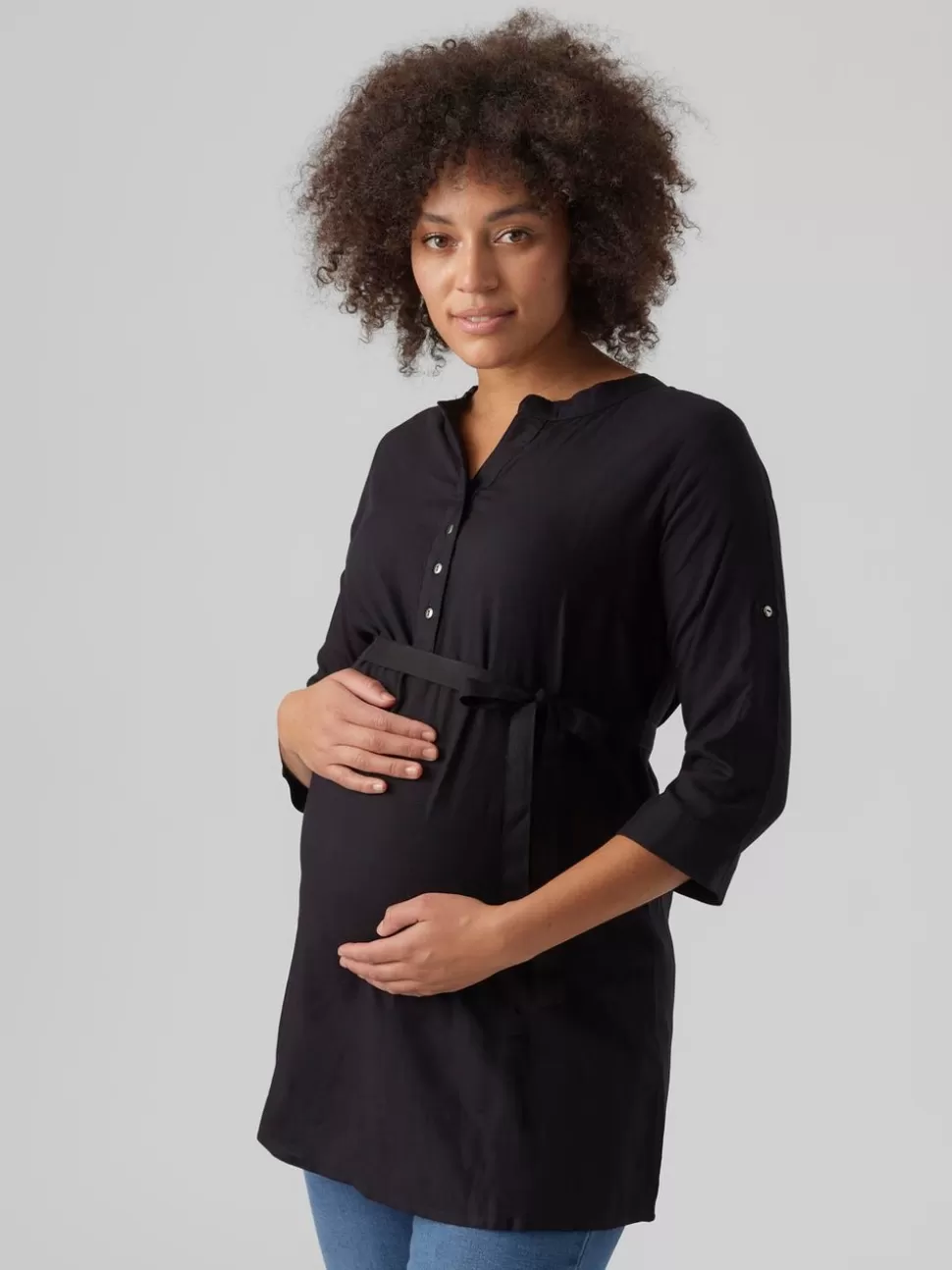 Amningskläder^VERO MODA Mamma-tunika Black