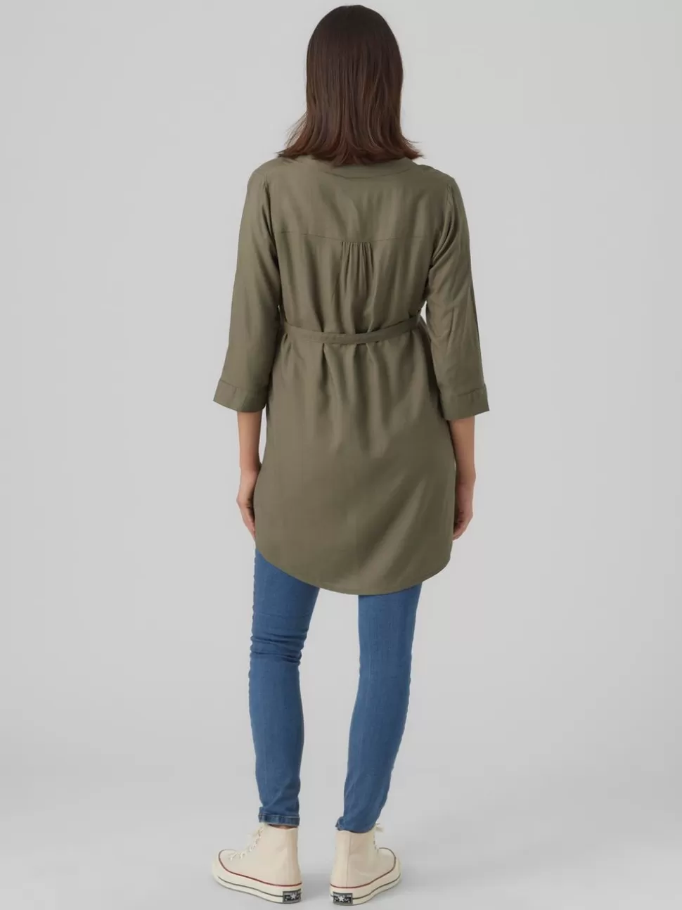 Amningskläder^VERO MODA Mamma-tunika Dusty Olive