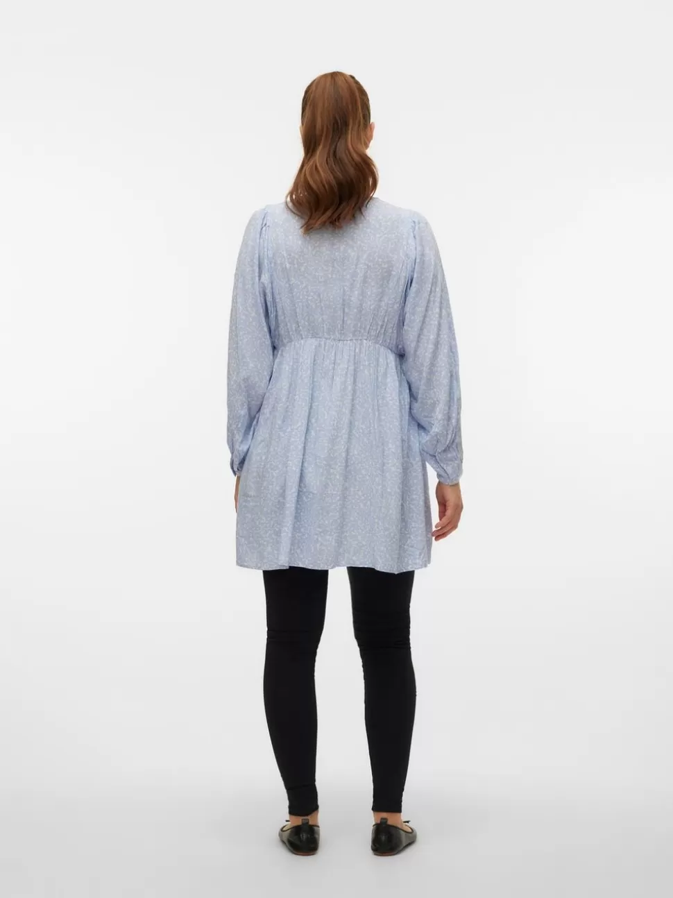Amningskläder^VERO MODA Mamma-tunika Brunnera Blue