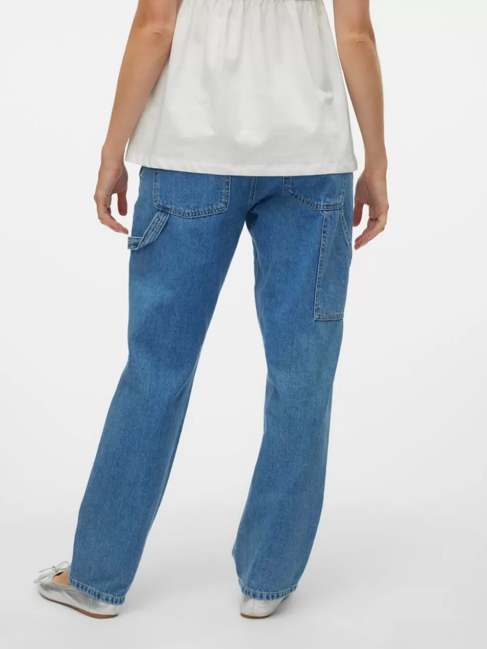 Jeans^VERO MODA Maternity-jeans Medium Blue Denim