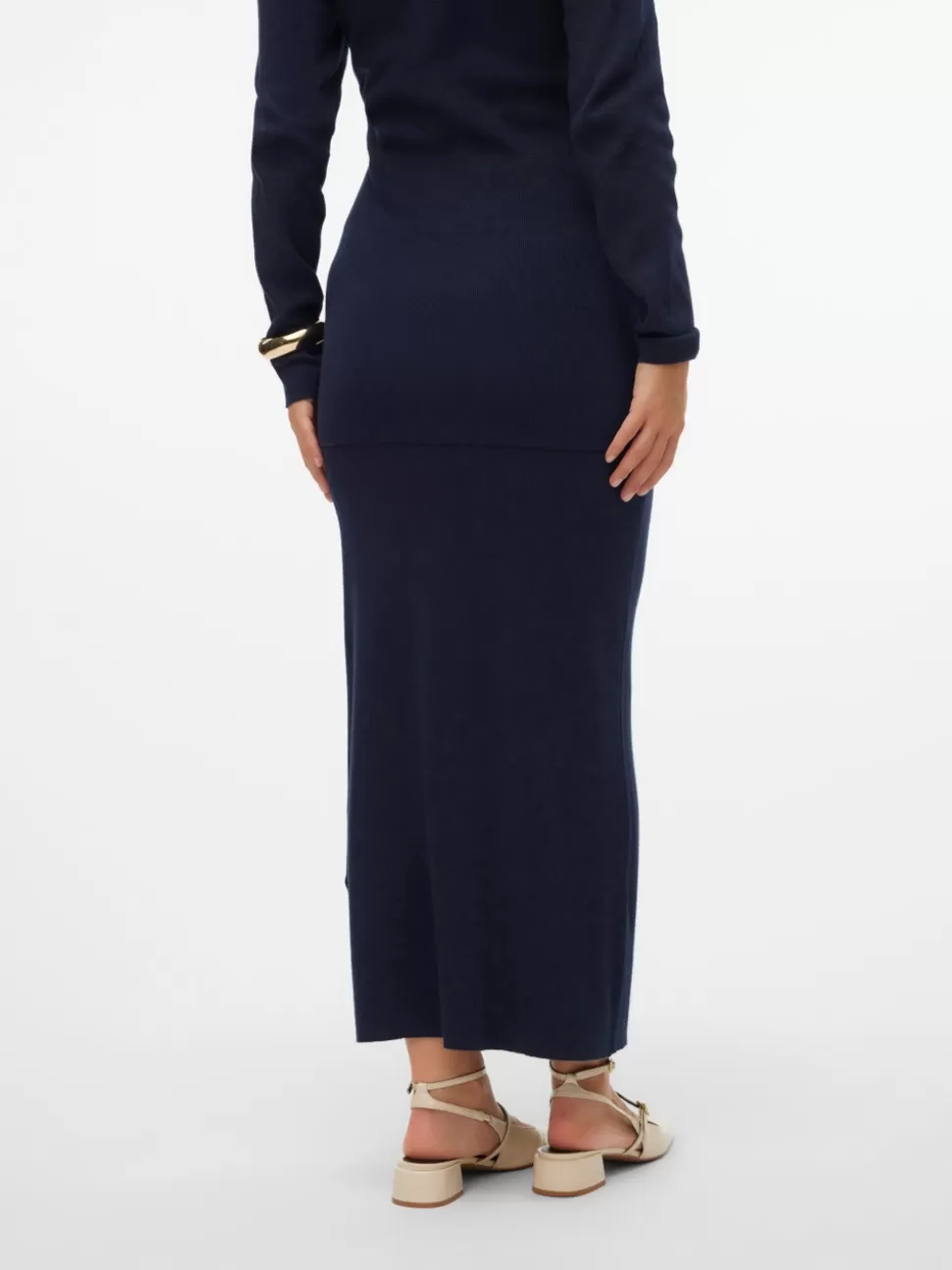 Kjolar^VERO MODA Midikjol Navy Blazer