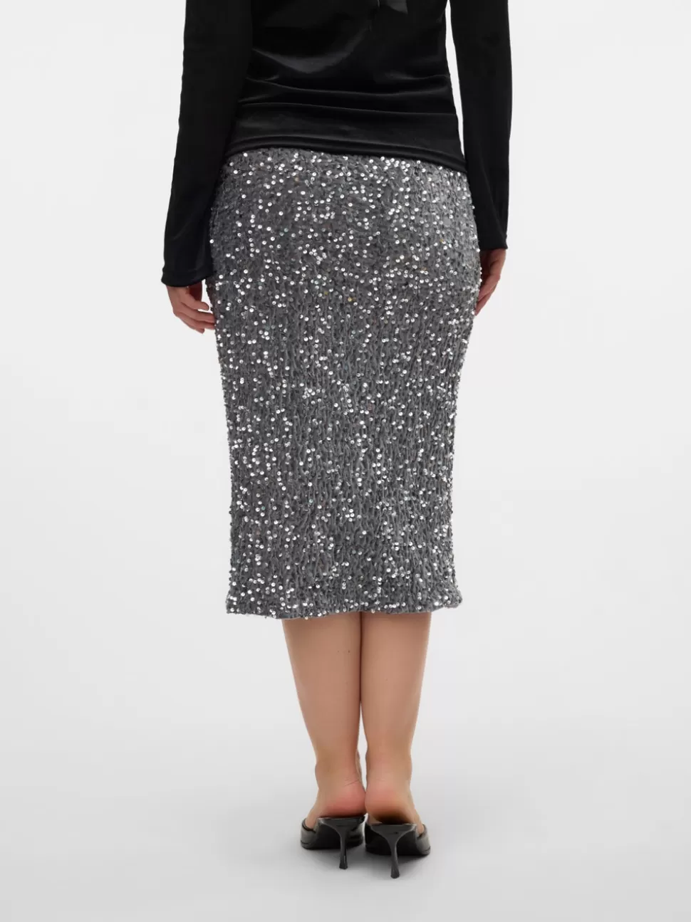 Kjolar^VERO MODA Midikjol Silver