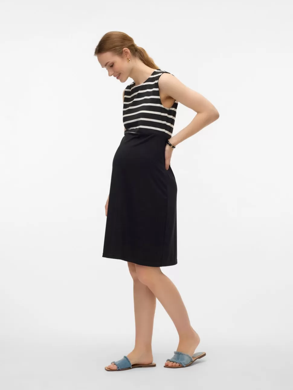 Klänningar^VERO MODA MLALARIS Gravidklänning Black