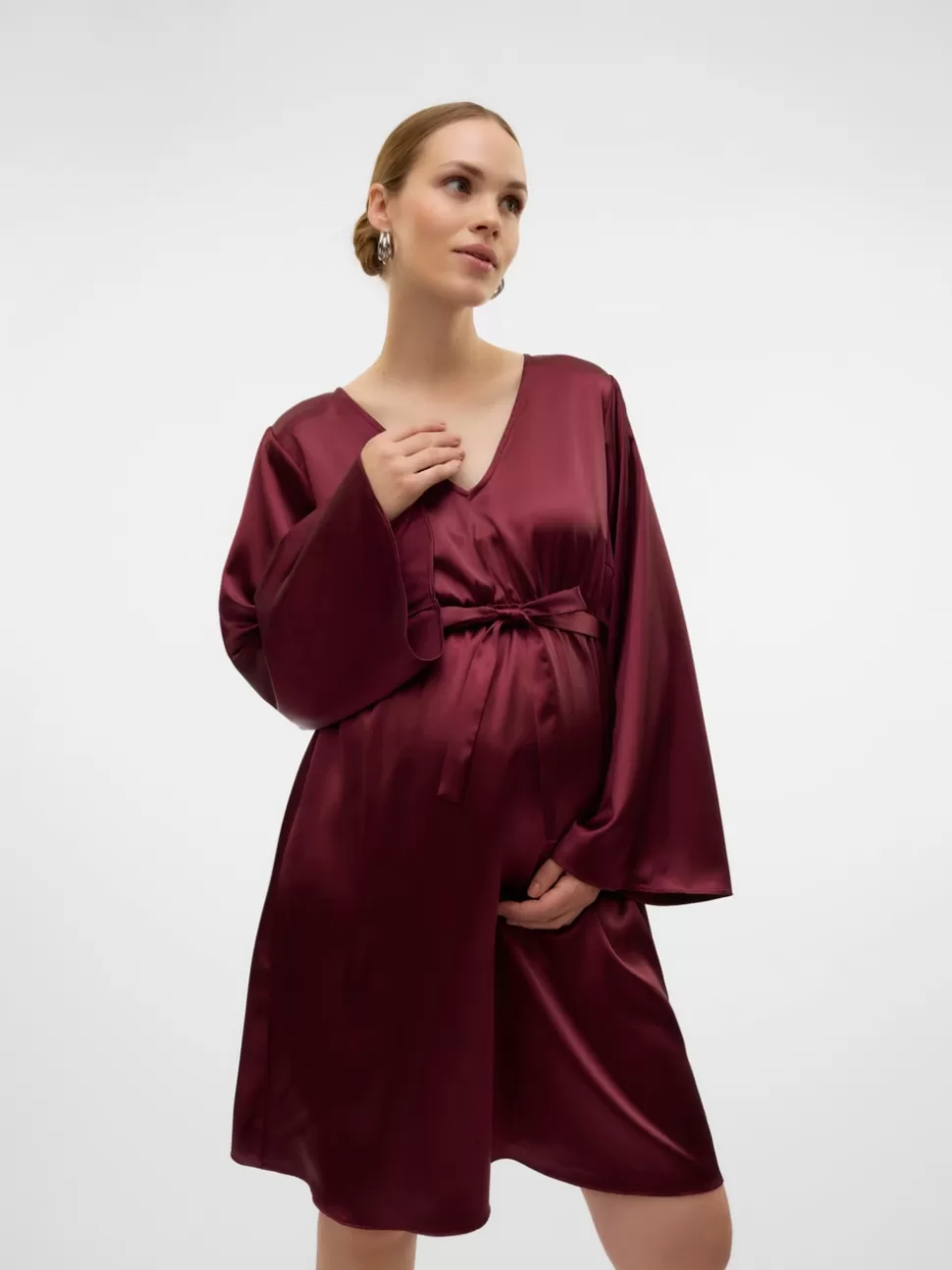 Festkläder | Klänningar^VERO MODA MLALEXI Gravidklänning Winetasting