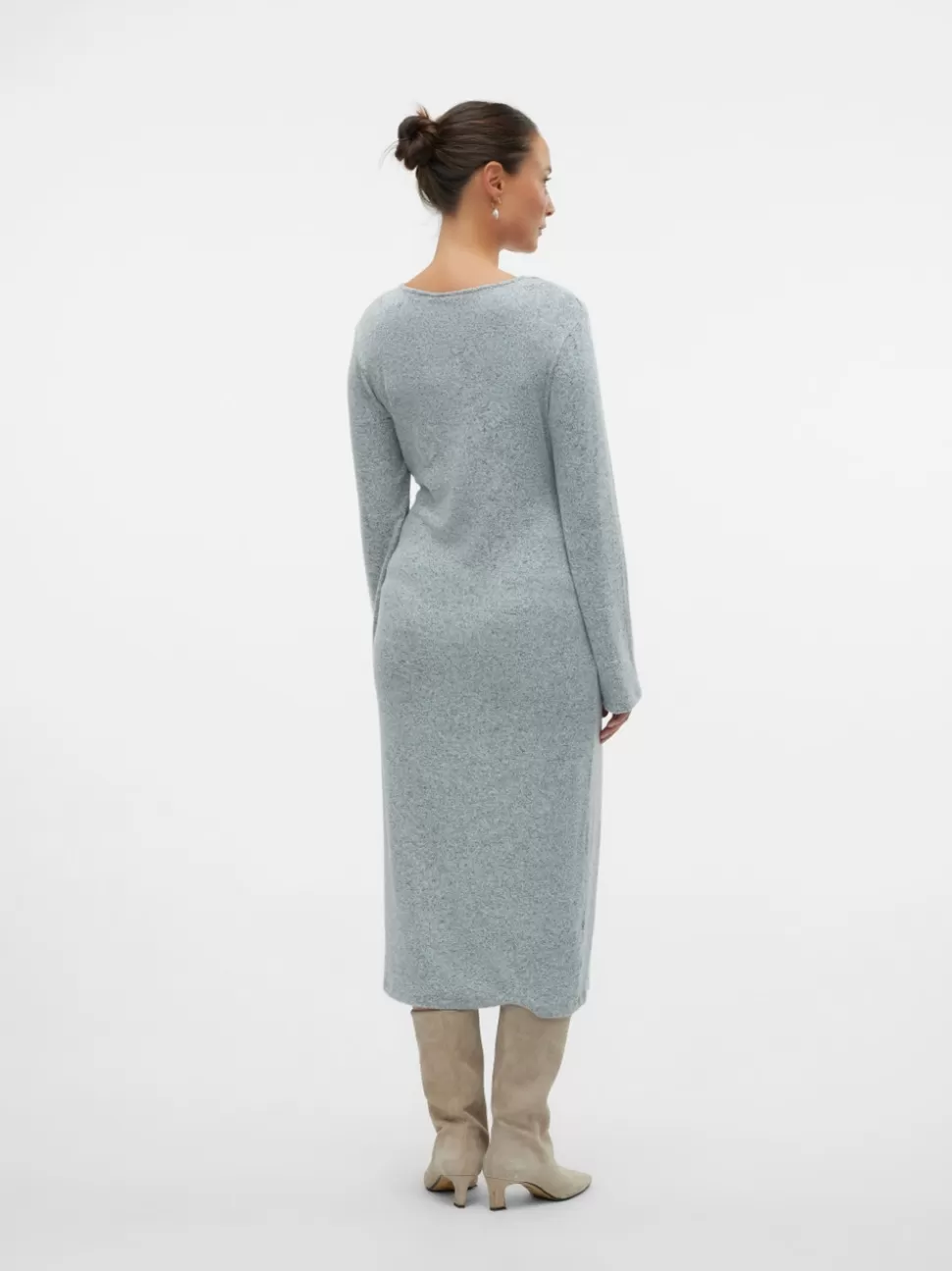 Klänningar^VERO MODA MLALICE Gravidklänning Light Grey Melange