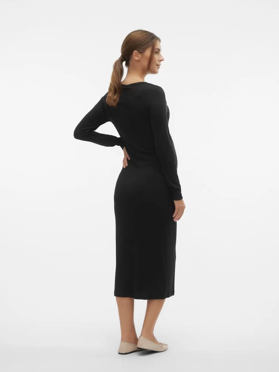 Klänningar^VERO MODA MLBRYNJA Gravidklänning Black