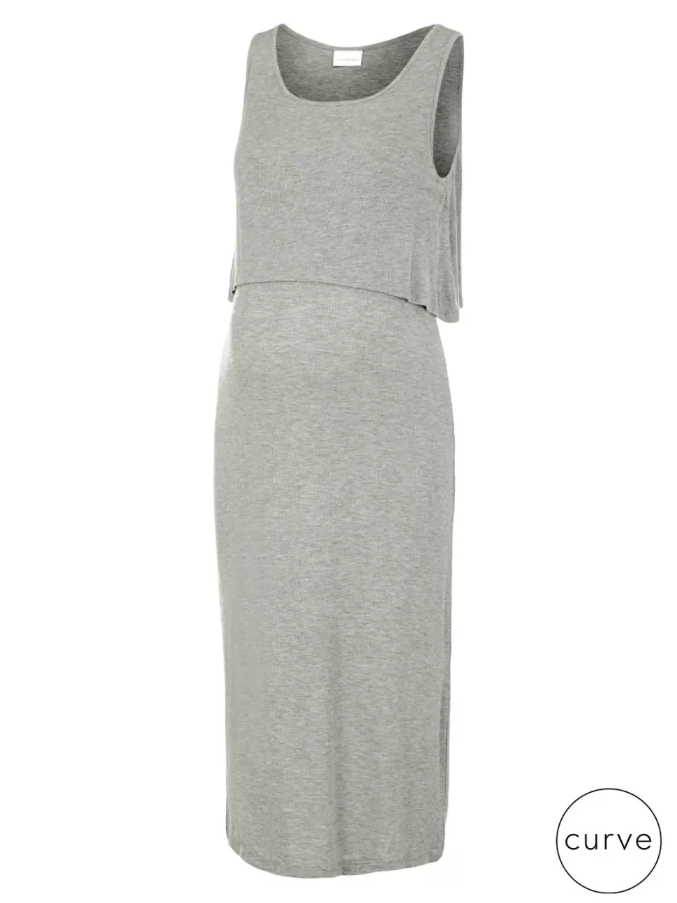 Amningskläder | Klänningar^VERO MODA MLBRYNNA Gravidklänning Light Grey Melange