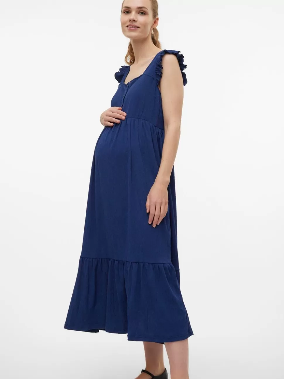 Amningskläder | Klänningar^VERO MODA MLCAILEEN Gravidklänning Medieval Blue