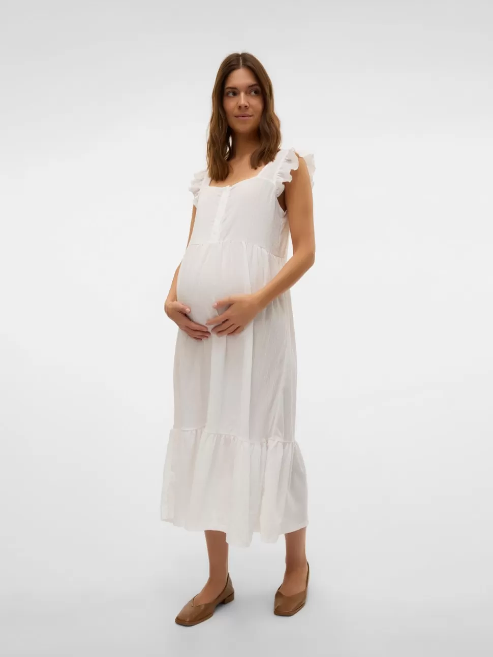 Amningskläder | Klänningar^VERO MODA MLCAILEEN Gravidklänning Snow White