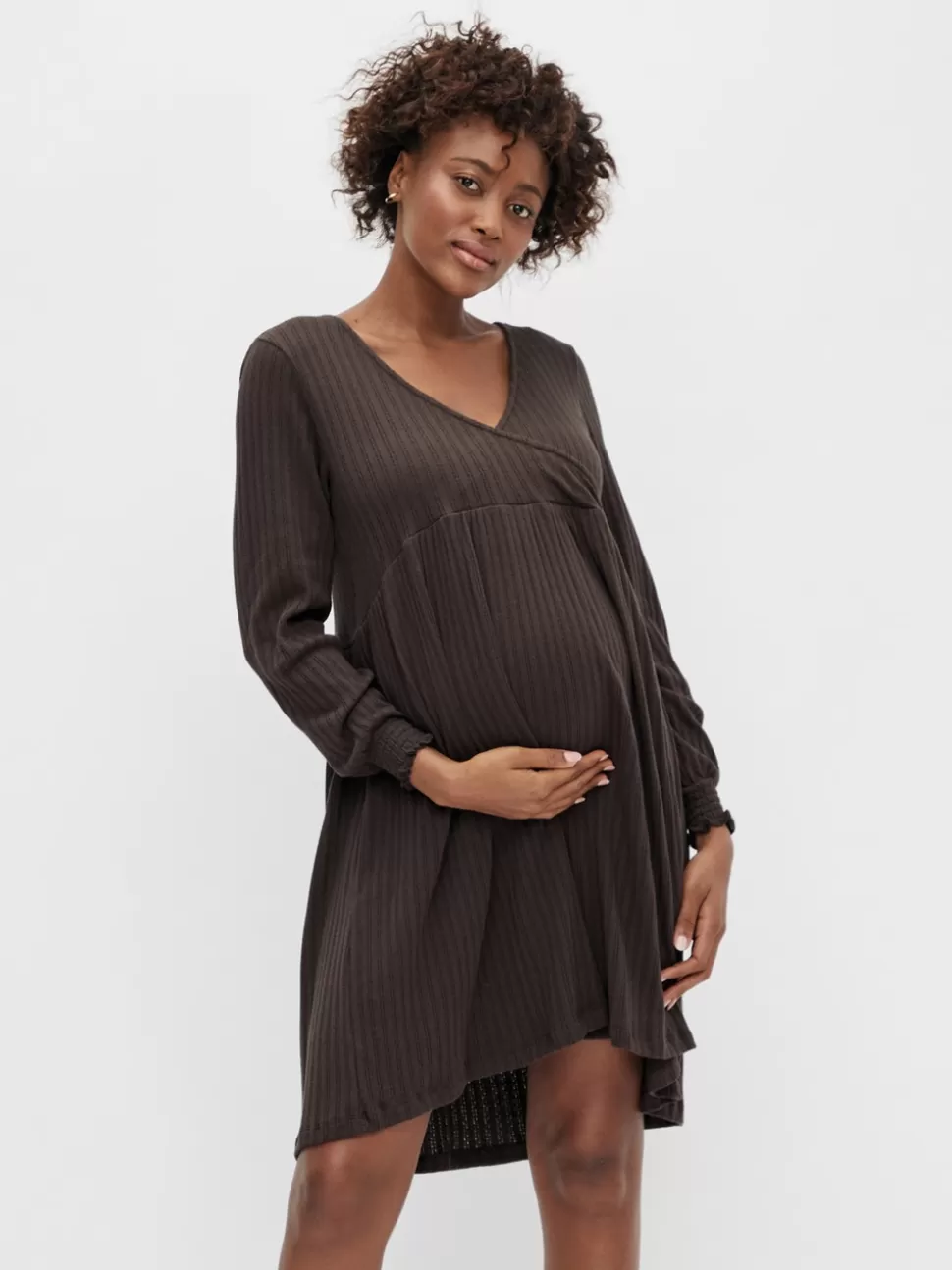 Amningskläder | Klänningar^VERO MODA MLCALLIOPE Gravidklänning Espresso