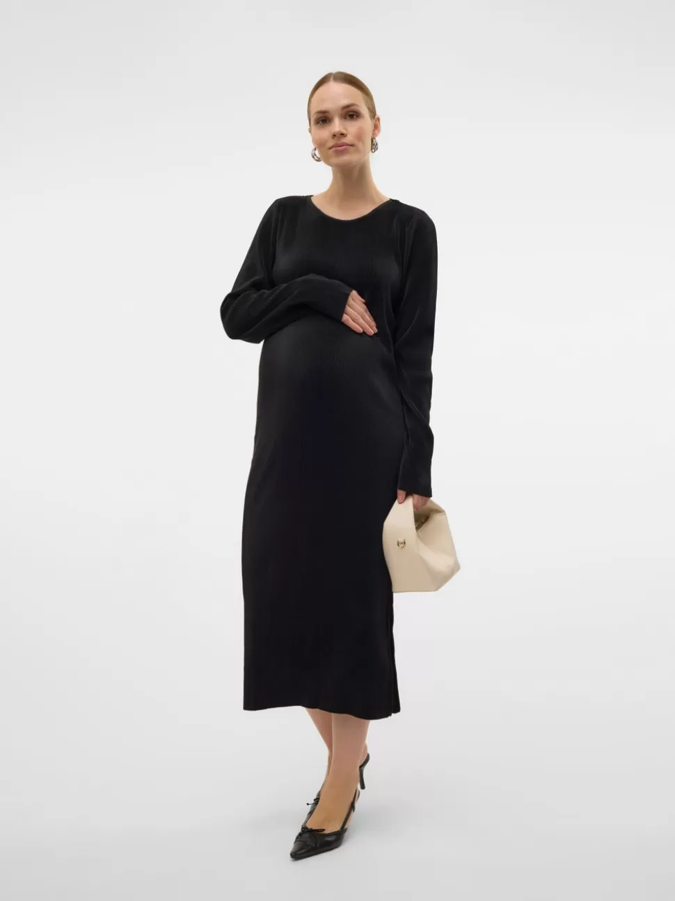 Klänningar^VERO MODA MLCANA Gravidklänning Black