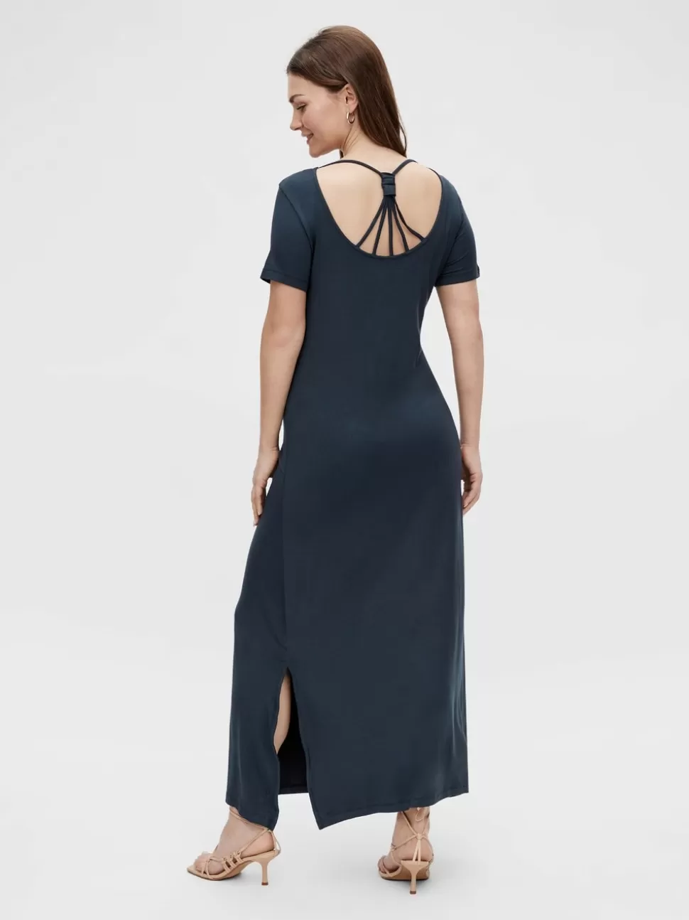 Klänningar^VERO MODA MLCARINA Gravidklänning Blueberry