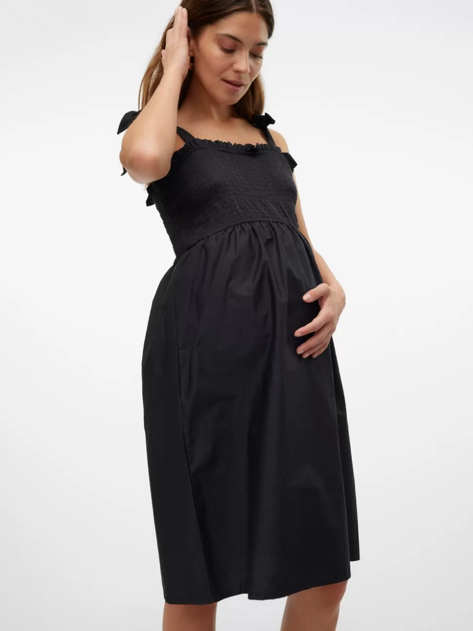 Klänningar^VERO MODA MLCLEA Gravidklänning Black