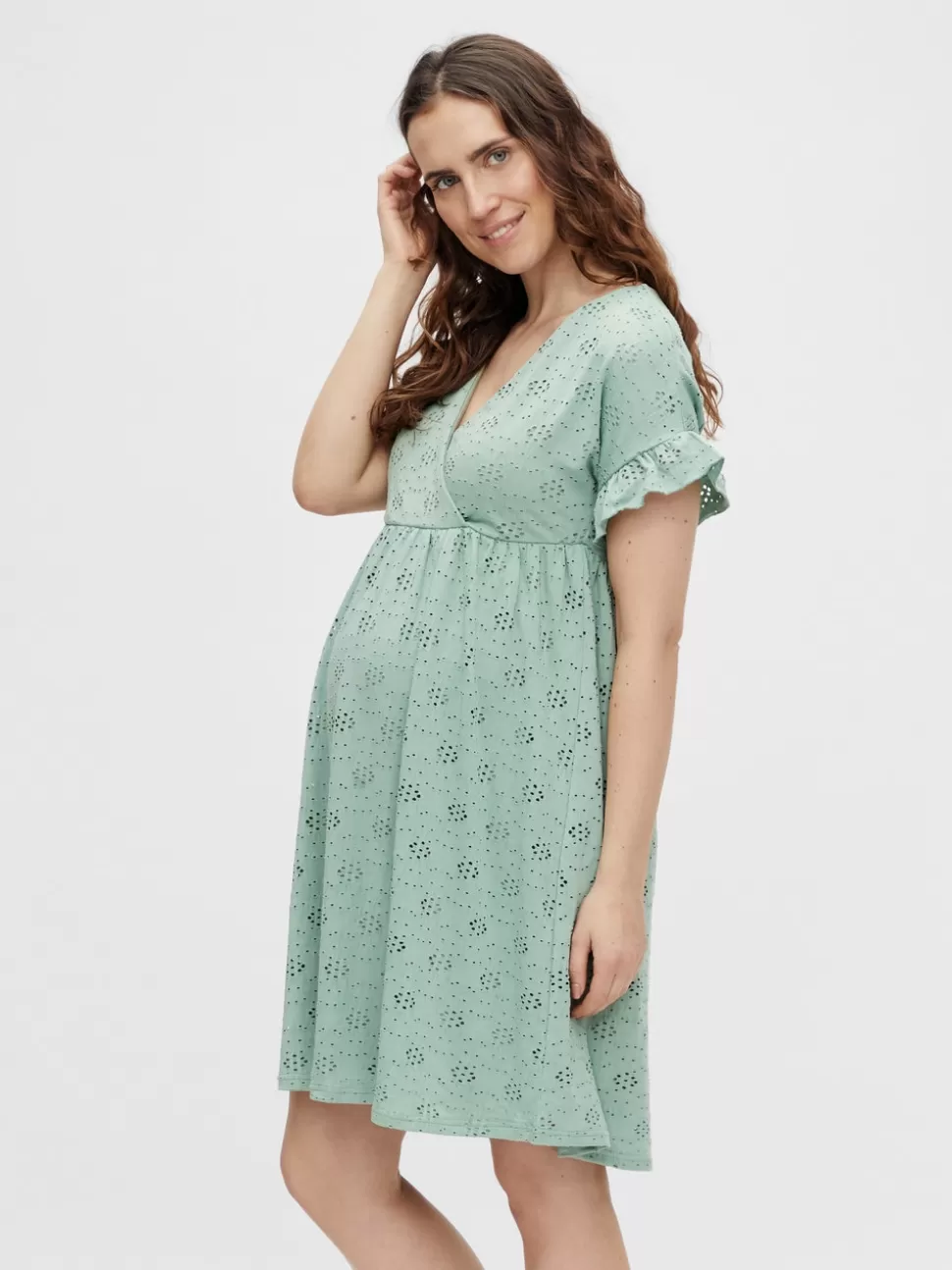 Amningskläder | Klänningar^VERO MODA MLDINNA Gravidklänning Granite Green