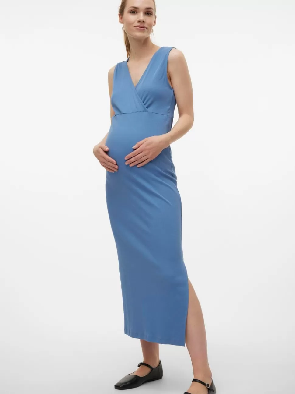 Amningskläder | Klänningar^VERO MODA MLEMILY Gravidklänning Coronet Blue